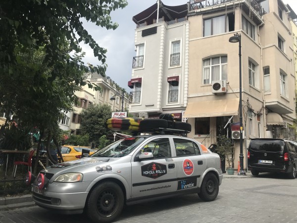 Geparkeerd in Sultanahmet, Istanbul