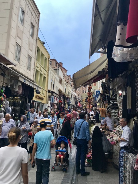 Istanbul winkelstraat
